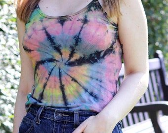 Hand Made TIE DYE Hippie Tank Tops | Made with Fair Trade