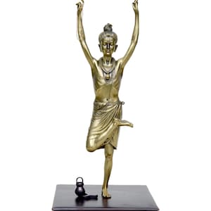 Neelkanth varni golden Brass idol for home tample,Swaminarayan Statues,Shri Nilkanth Varni Tapomurti