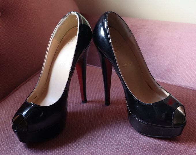 platform stiletto pumps