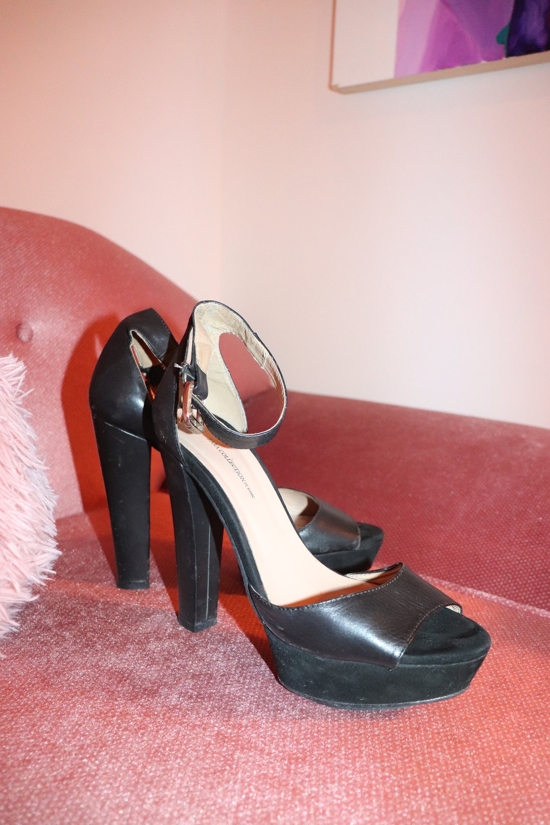 classy platform heels