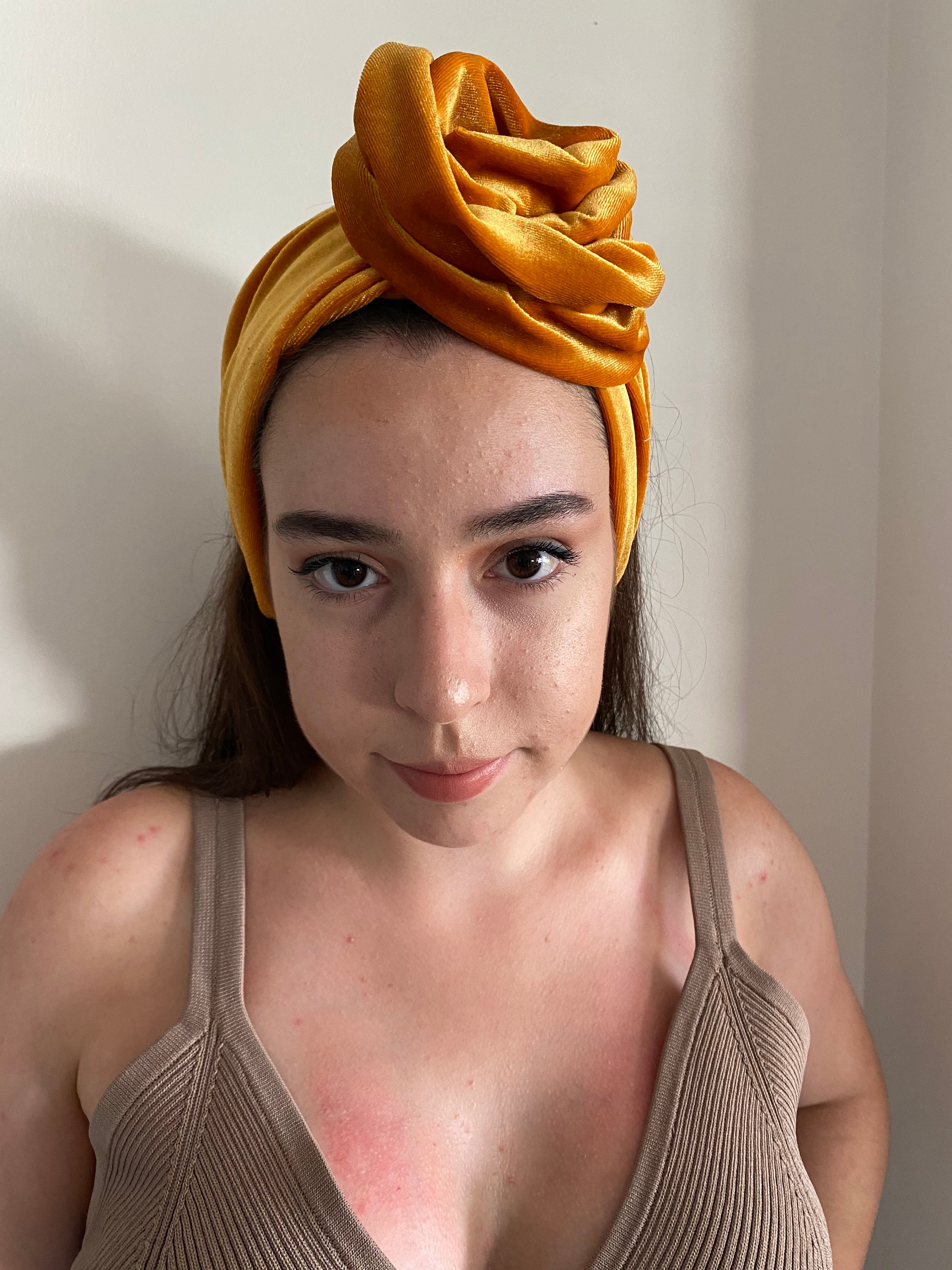 WOVEN TWIST HEADBAND EGYPTIAN ROSE