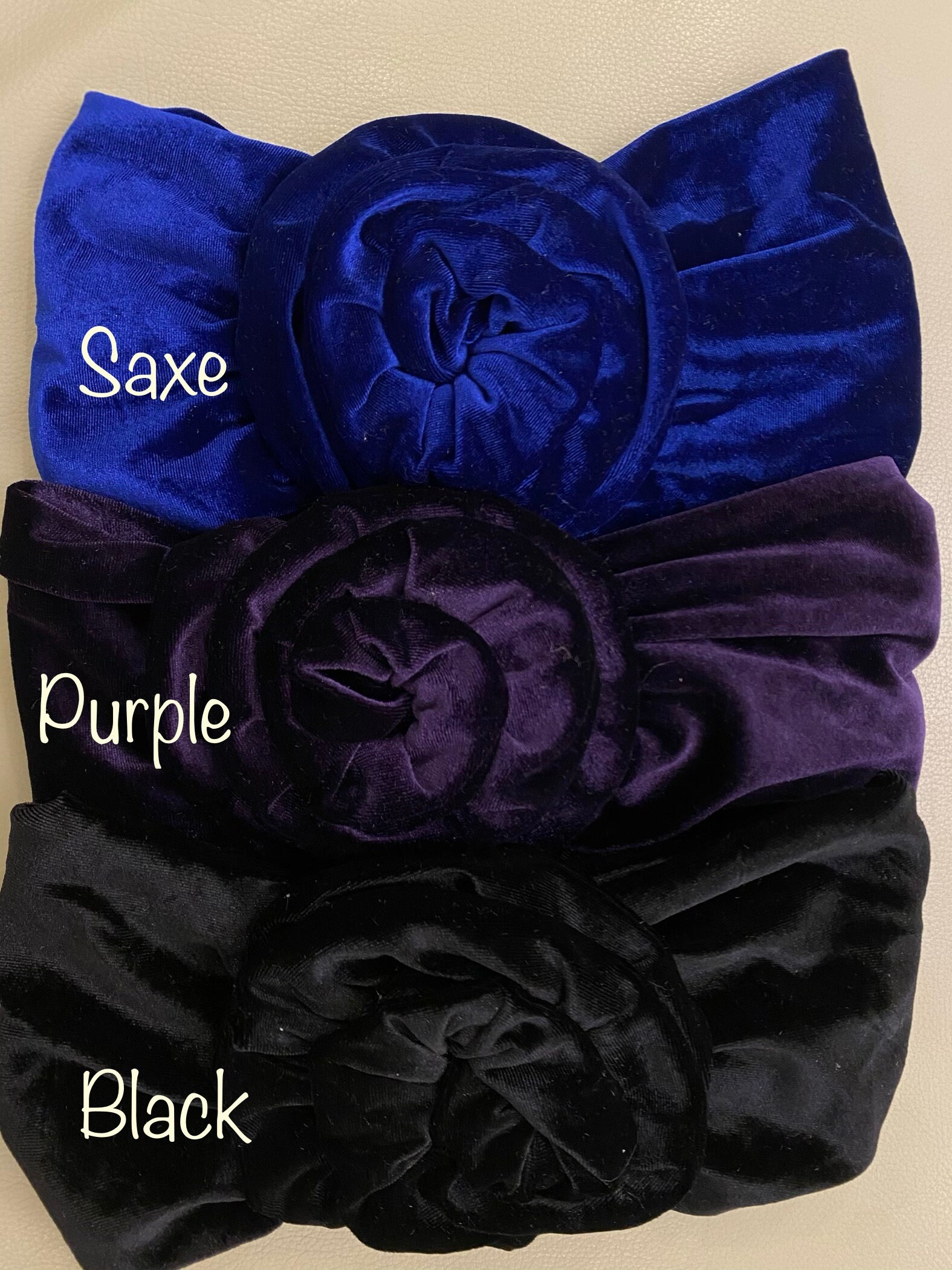 WOVEN TWIST HEADBAND SUMMONED BY A ROSE main image 1
