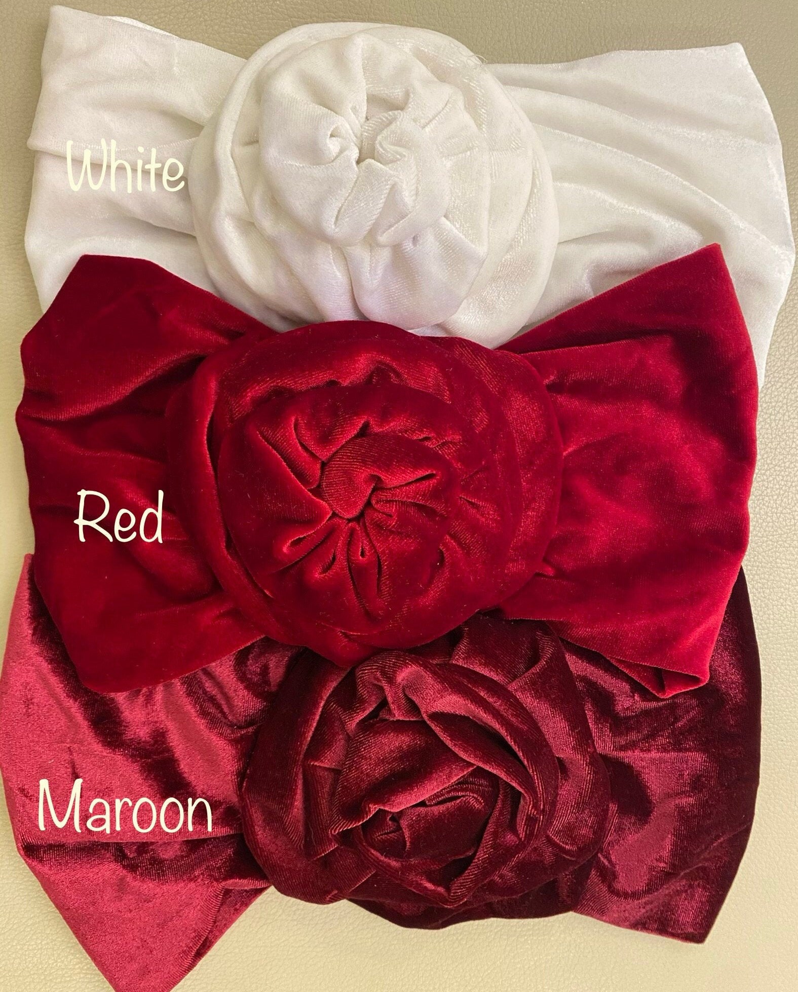 WOVEN TWIST HEADBAND SUMMONED BY A ROSE