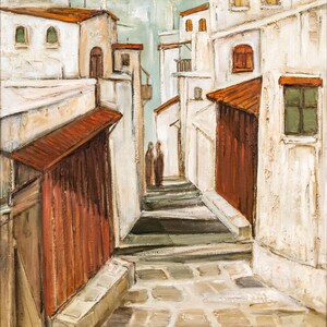 Greece Original Oil Painting
