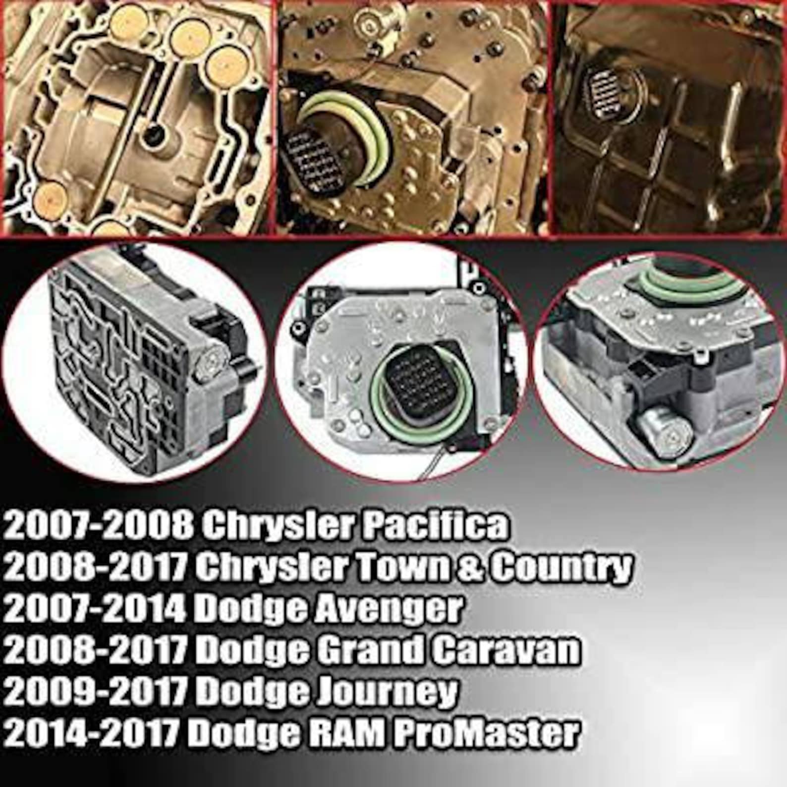 62TE 6 Speed Transmission Solenoid Pack Dodge Chrysler VW Etsy