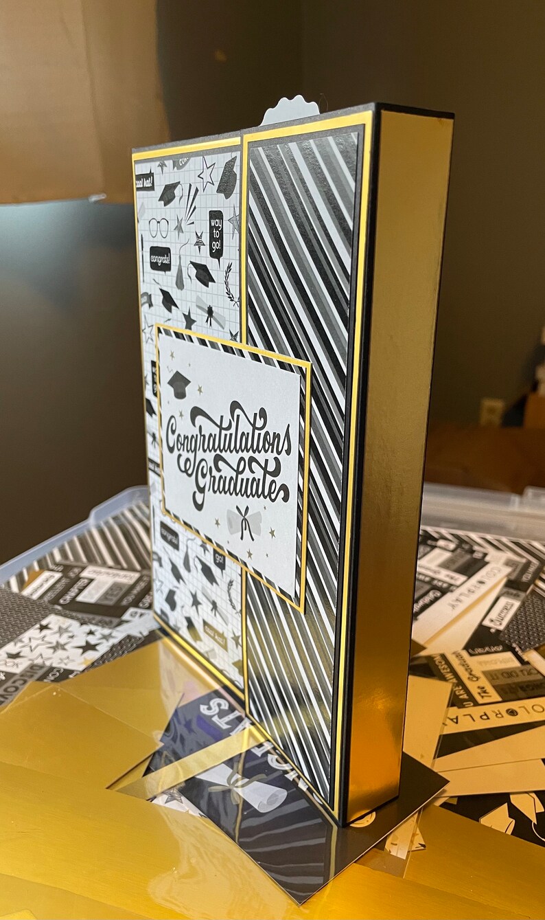 Graduation Folio, Mini Photo Album, Handcrafted Unique Gift, Memory