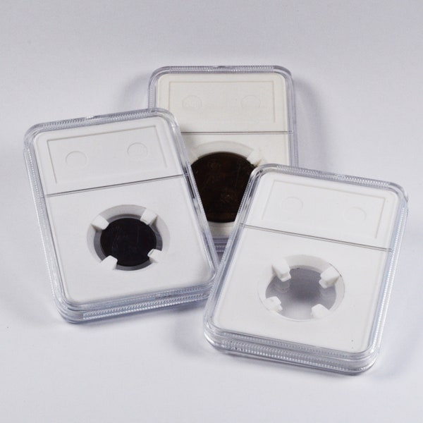 Coin Slab US Sizes, coin capsule, Coin case.