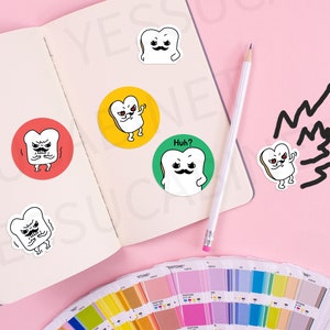 Angry Bread Character Sticker, Printable Planner Stickers, Cute ...