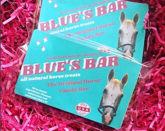 Blue’s Bar Horse Treats - The Original Horse Candy Bar  - SINGLE BAR - Horse Treats