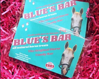 Blue’s Bar Horse Treats - The Original Horse Candy Bar - 2 Pack