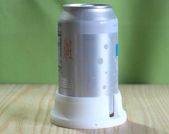 No Spill Can Coaster: Ergonomic Soda Drink Holder