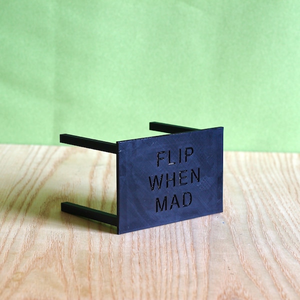 Flip table | Office stress relief | Flip table for when you're mad at work | Coworker gift