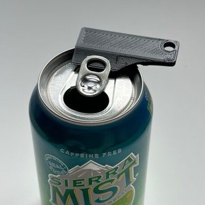 Easy Grip Opener Pull Tab Can Opener for Ring Pull Tab Cans Tins