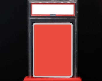PSA Graded Card Stand - Graded Slab stand for cards - Trading card stand (D2)