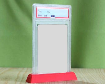 PSA Graded Card Stand - Graded Slab stand for cards - Trading card stand (D2)