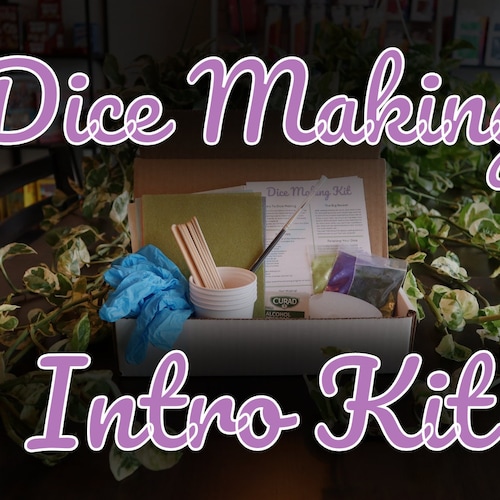 Dice Making Kits Intro Into Dice Making Learn How to Make Etsy