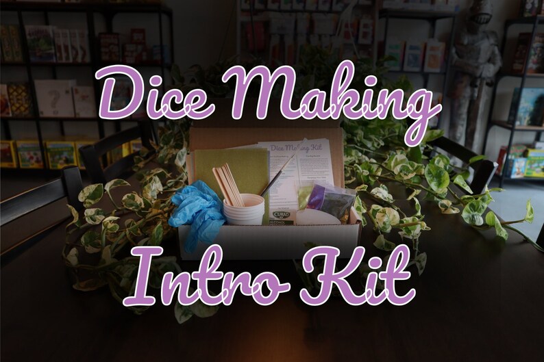 Dice Making Kits Intro Into Dice Making Learn How to Make Etsy