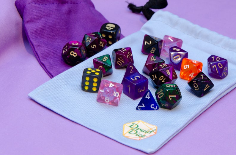 Custom Dice Bag Etsy