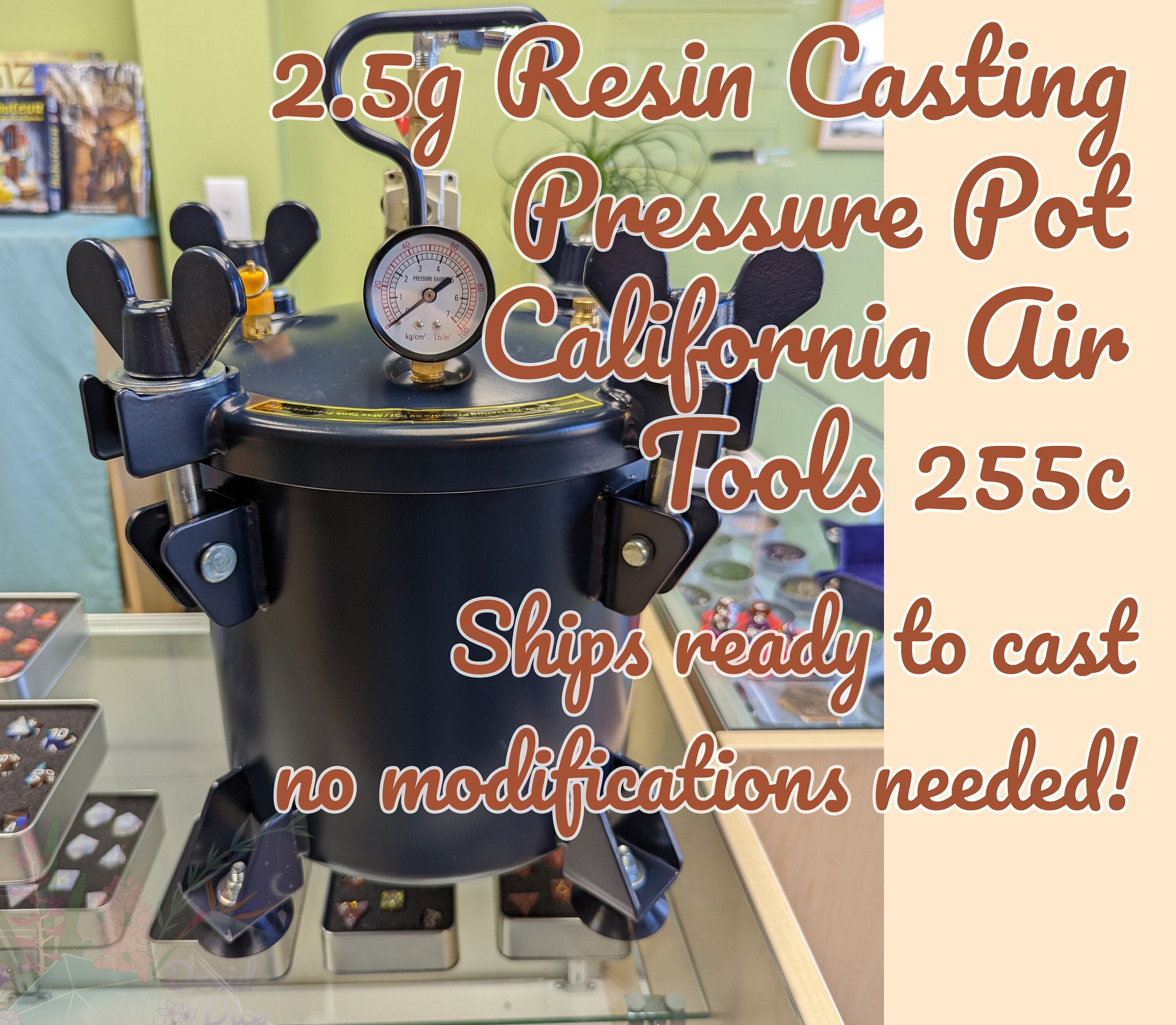 California Air Tools Pressure Pots - Designed for Casting