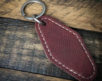 Wilson The Duke Football Leather Motel Key Fob, Keychain