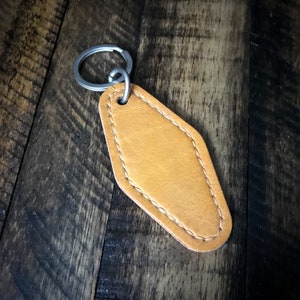 Wilson 1950's Boxing Speed Bag Leather Motel Key Fob, KeyFob, Llavero