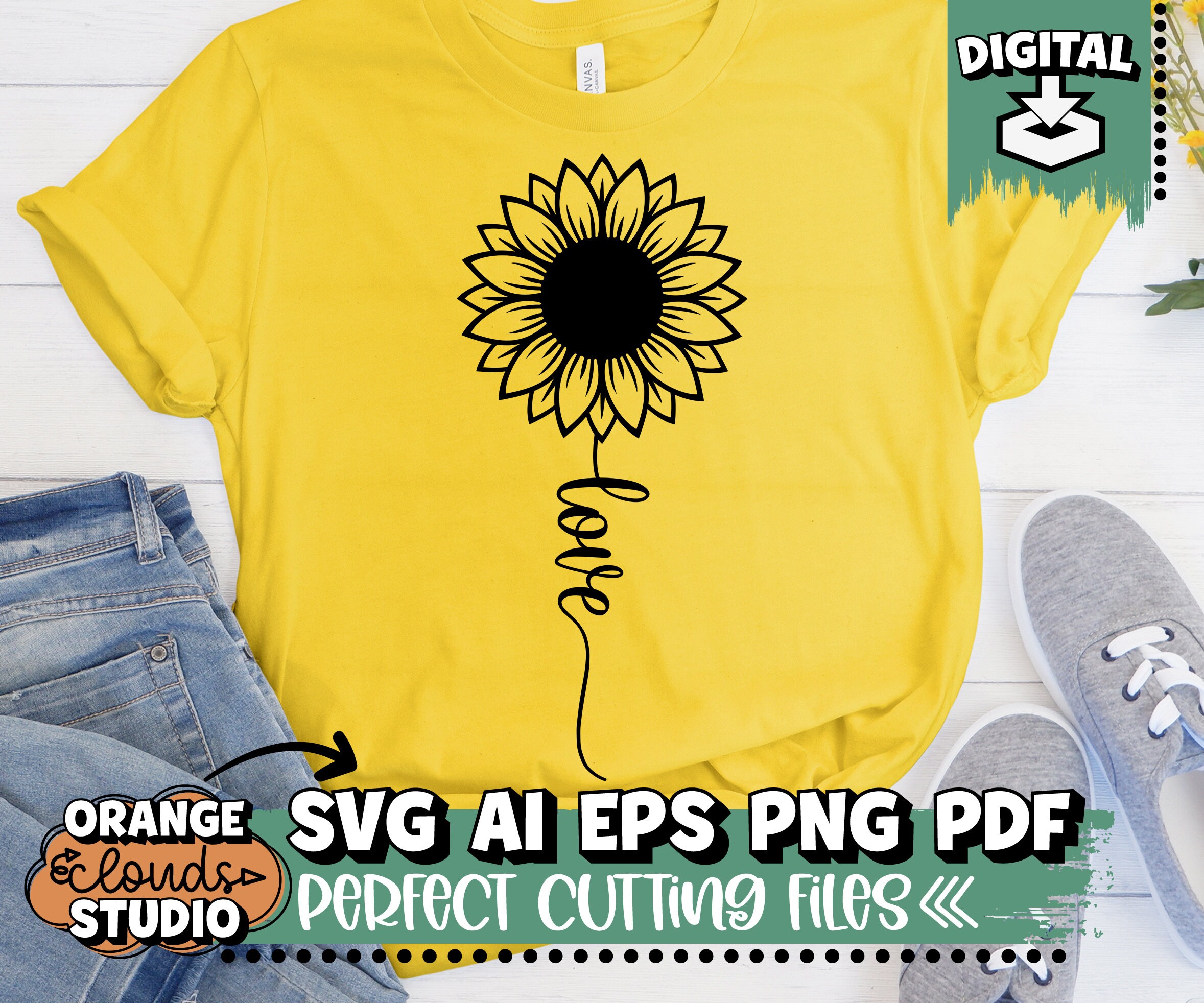 Free Free 162 Sunflower Svg Shirt SVG PNG EPS DXF File