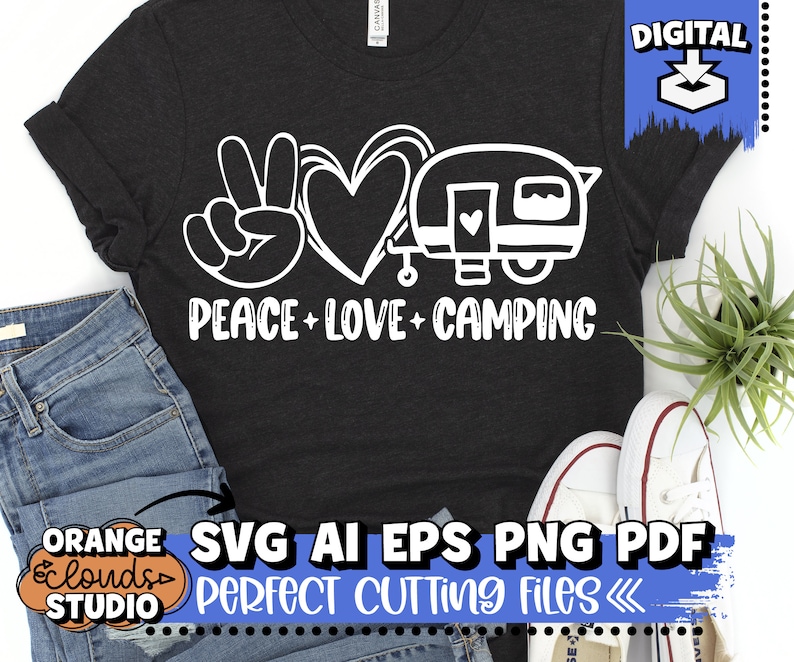 Free Free 177 Peace Love Camping Svg Free SVG PNG EPS DXF File