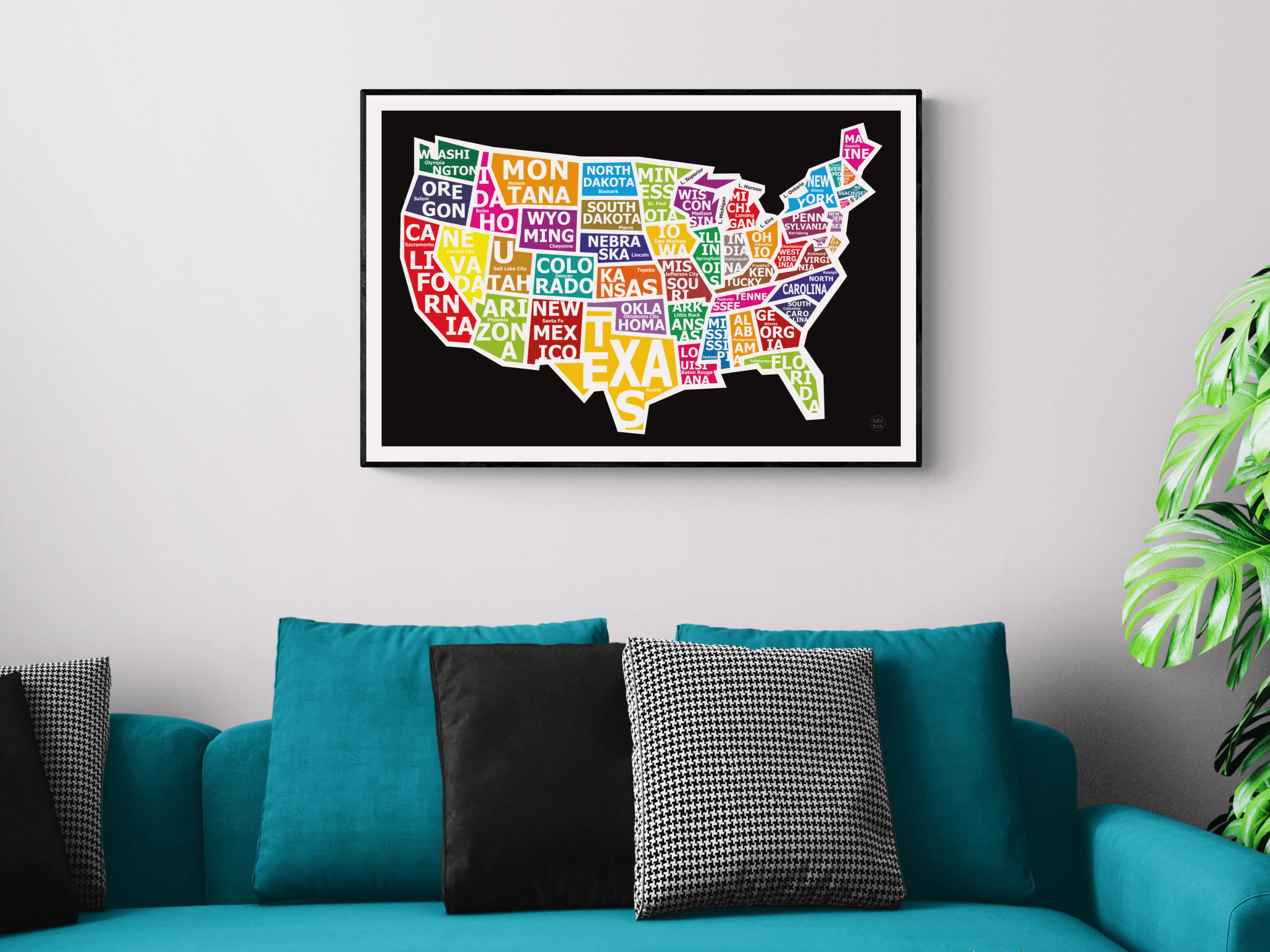 United States Map Poster USA Map - Il Fullxfull.3332222799 7ld3 