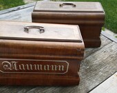 Original Bentwood Sewing Machine Case, Vintage Original Cover,Vintage Textiles Fashion,Bentwood Carrying Wooden Case Top Cover