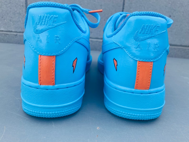 Gatorade custom blue Air Force 1s All age sizes Custom | Etsy