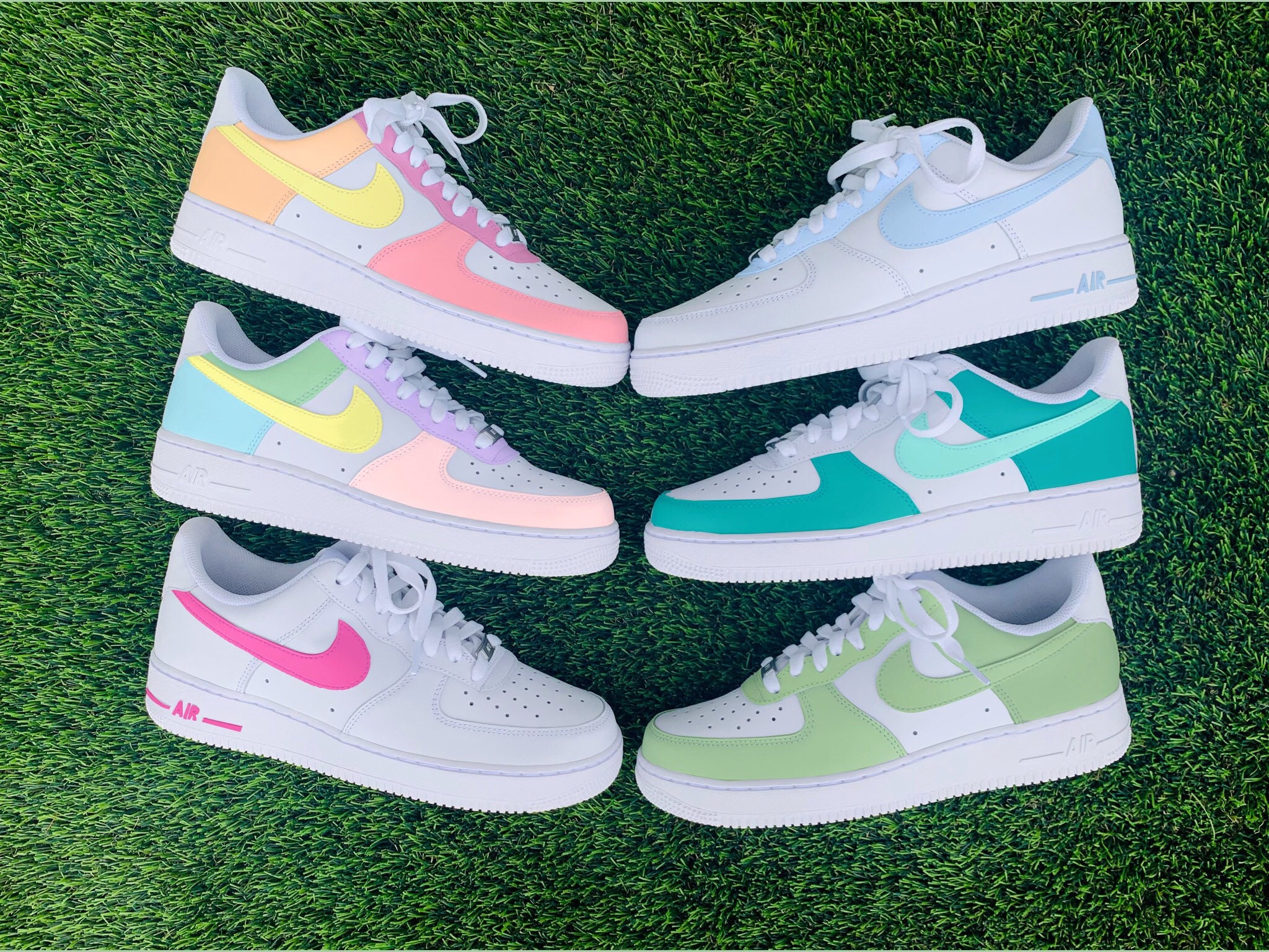 Design Your Own Custom Air Force 1s Your Own Colors Many - Etsy