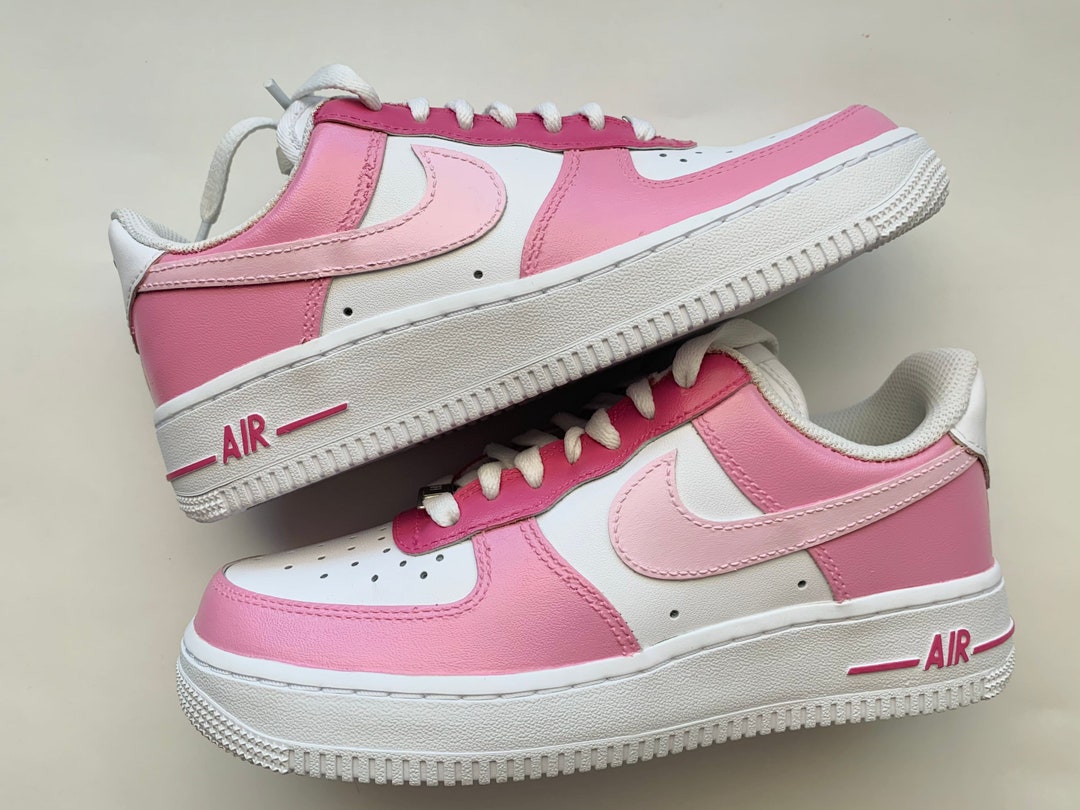 jd pink air force 1s