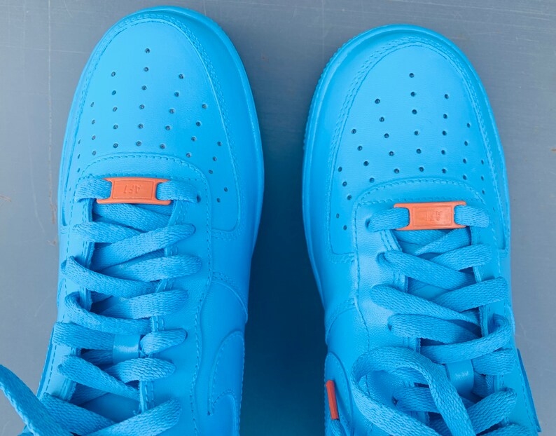 Gatorade custom blue Air Force 1s All age sizes Custom | Etsy