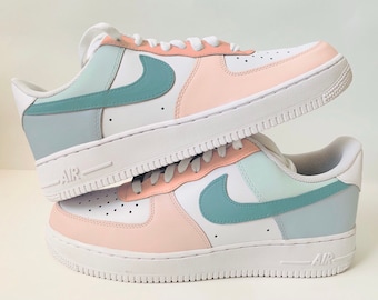 Custom Air Force 1s Many Sizes Available Womens Shoes Big Kids Shoes Custom Shoes Jordans Gift Ideas Cute Etsy