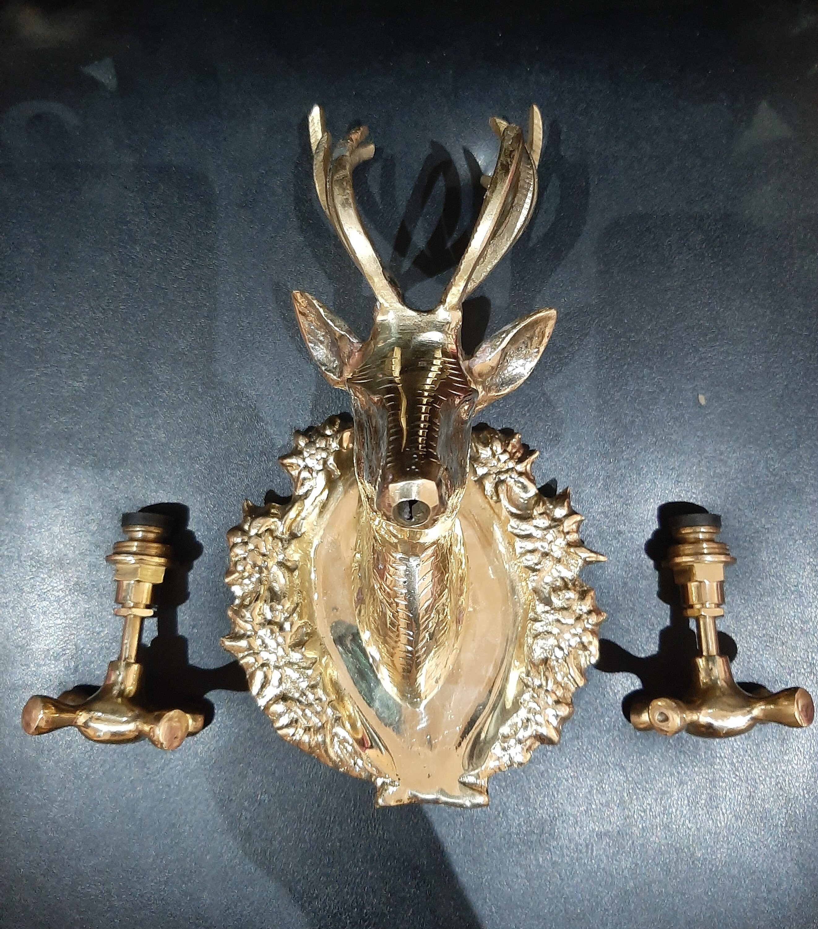 Brass Deer Head Faucet 100 Handmade Antique Moroccan Etsy