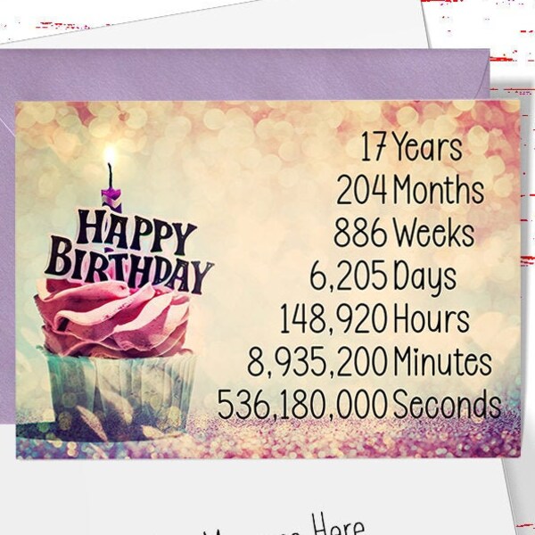 17th Birthday Granddaughter Card for Him Etsy