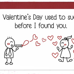 Funny Card for Her, Cute Card for Him, Valentines Day Card, Husband or Wife, Card for Boyfriend or Girlfriend