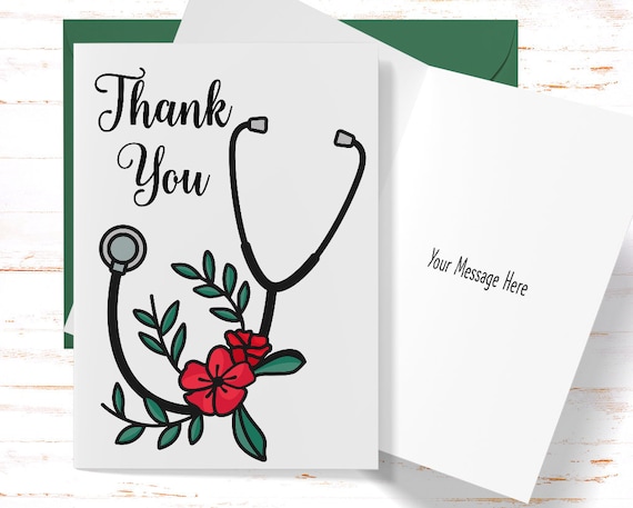 Nurse Appreciation, Thank You Greeting Card Nurse Appreciation, Thank You Greeting Card