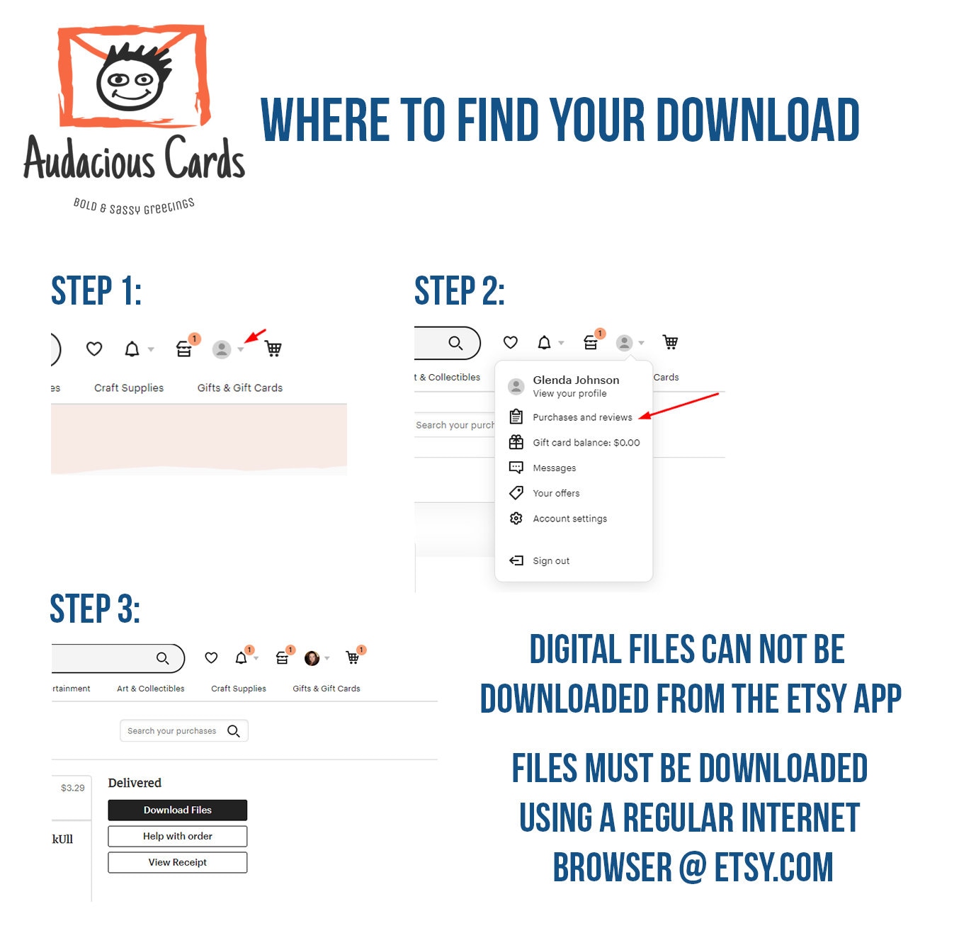 Divertente Biglietto Di Auguri Di Compleanno Per Pap&agrave; Con Gioco Di Parole Sui Pesci (download Digitale) - Italia