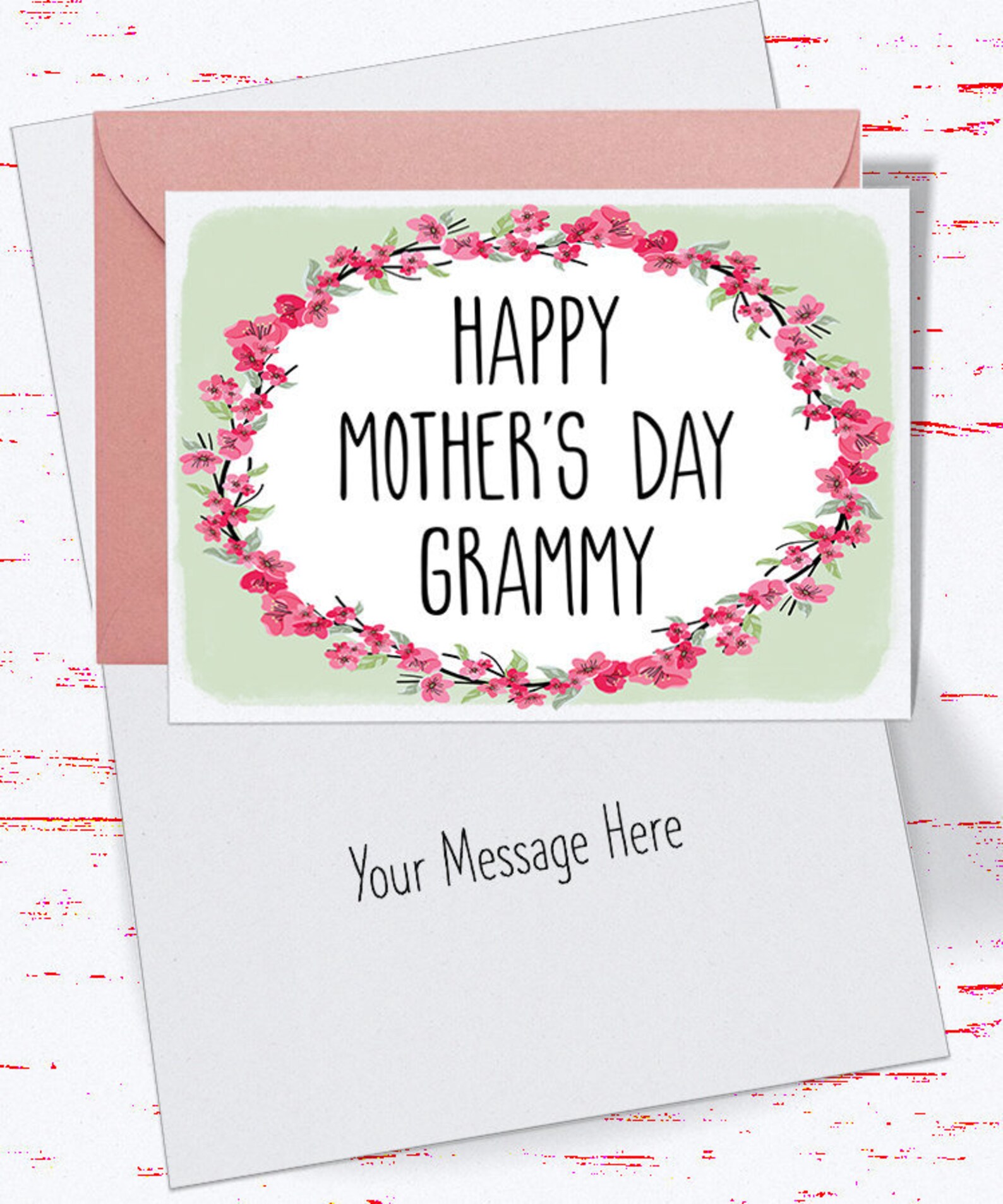 Mothers day card for grammy beautiful card for grammy  etsy uk