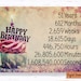 Printable 51st Birthday Card for Her, Time Count Birthday Card for 51st ...