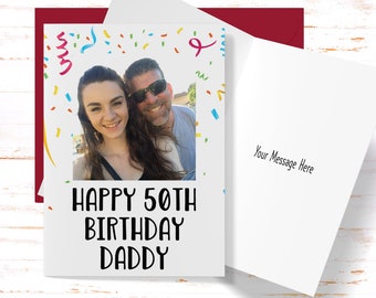 50th Birthday Card