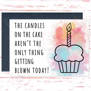 Dirty Birthday Card for Him, Naughty Birthday Card for Boyfriend, Funny Birthday Card for Husband, Raunchy Card