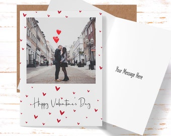 Love Valentines Day Card, Personalized Valentine's Day Card, Custom Valentine's Day Card with Photo for Wife, Husband, Boyfriend, Girlfriend