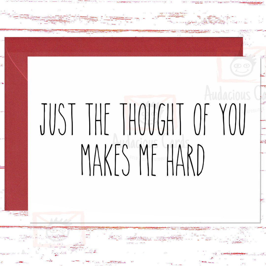 Naughty Card for Her, Dirty Birthday Day Card for Her, Dirty ...