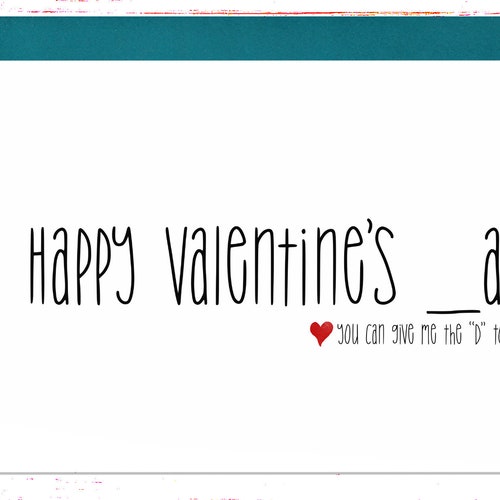 Dirty Valentines Card, Naughty Cards for Boyfriend, Card for Husband, Crude Valentine's Day Card