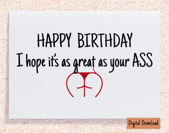 Carte D'anniversaire Grossière – Grumpy B*tch – Carte D