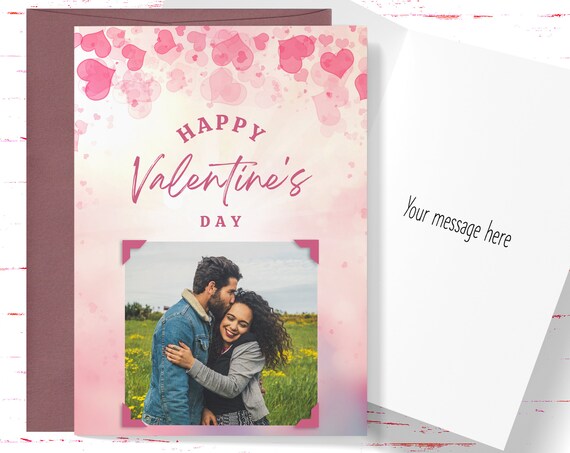 Love & Friendship - Happy Valentines Day - Single Card A-2 - Canada