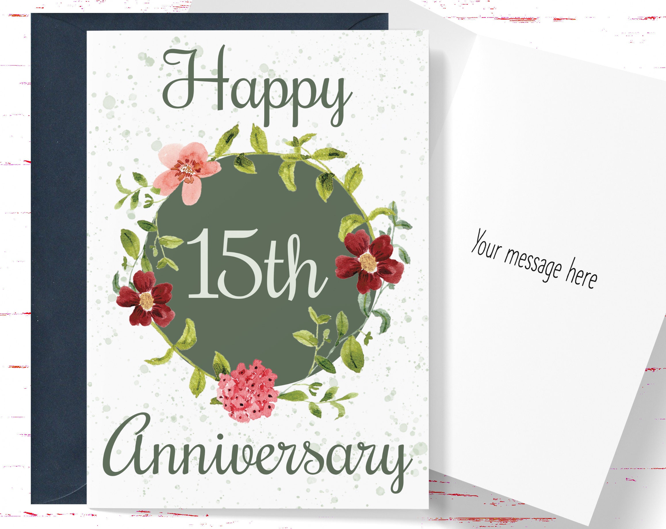 Fifteenth Anniversary - Etsy