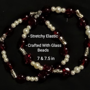 Handmade Glass Beaded Bracelets